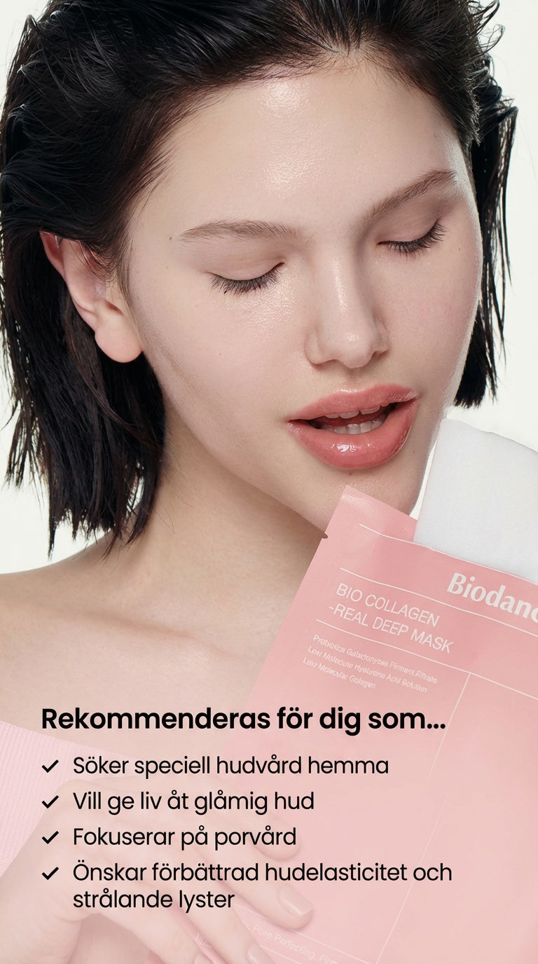 Återfuktande kollagenmask